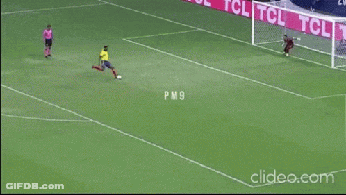 Soccer Player In Yellow Jersey Number 12 Biting Nails GIF