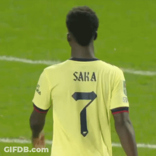 Soccer Player In Yellow Jersey Number 7 GIF
