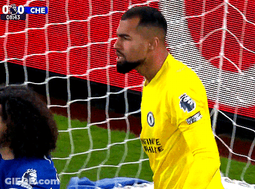 Soccer Player In Yellow Shirt Saying King GIF