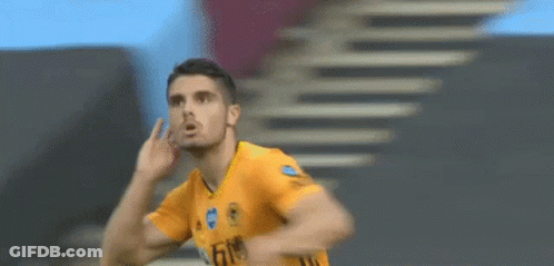 Soccer Player In Yellow Shirt GIF