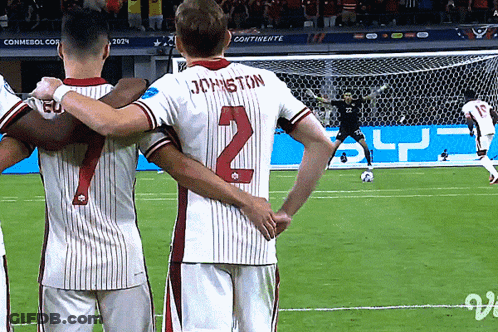 Soccer Player Johnston On Shirt GIF
