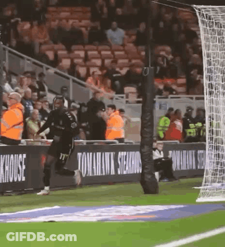 Soccer Player Jumping In The Air GIF