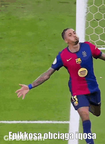 Soccer Player Jumping With Epikkosa Obciaga Igosa GIF