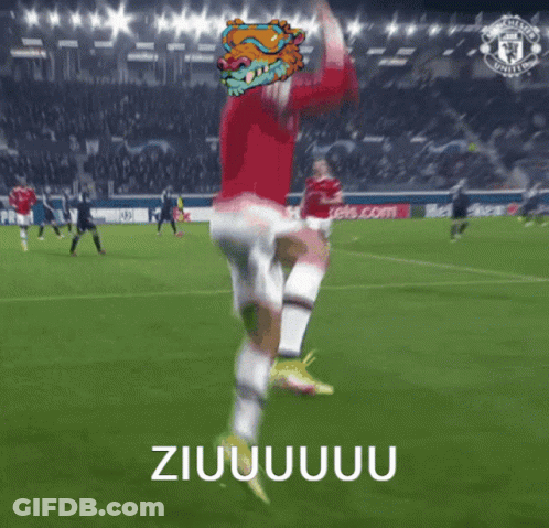 Soccer Player Jumping Ziuuuuuuu GIF