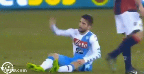 Soccer Player Kicking Another In The Balls GIF