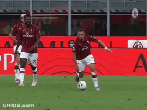 Soccer Player Kicking Ball Futball Karim GIF