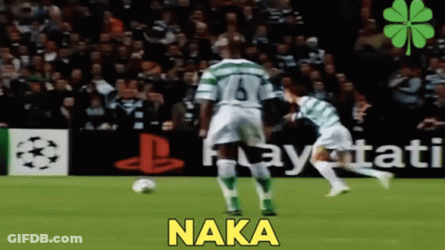 Soccer Player Kicking Ball Number 6 GIF