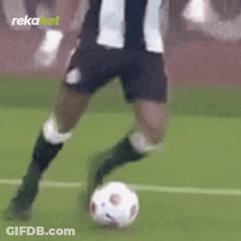 Soccer Player Kicking Ball With Rekanet GIF