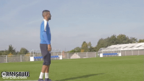 Soccer Player Kicking Ball With Rm7stuff GIF