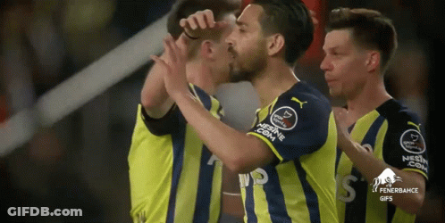 Soccer Player Kissing Forehead In Nescafe Jersey GIF