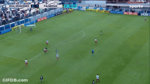 Soccer Player Kneeling With 0-0 Score GIF