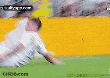 Soccer Player Lying On Field GIF