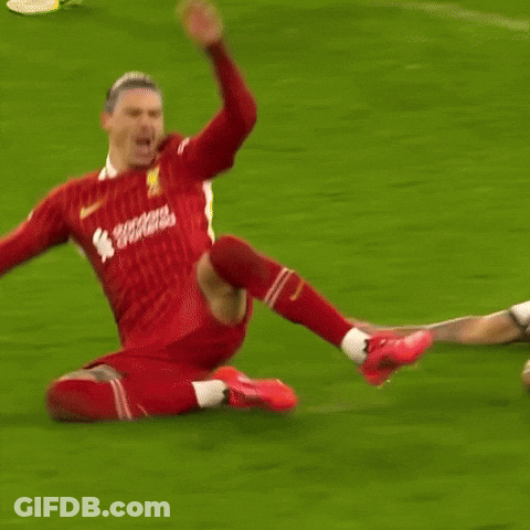 Soccer Player Lying With Crossed Legs GIF