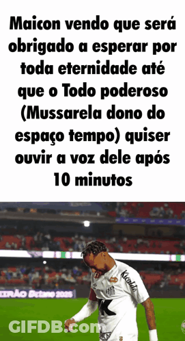 Soccer Player Maicon Waiting GIF