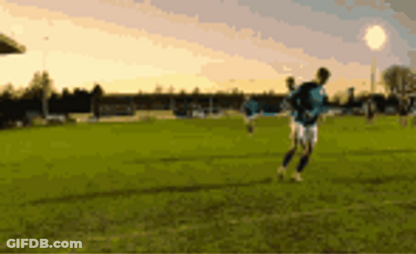 Soccer Player Michael Jackson Moonwalk GIF