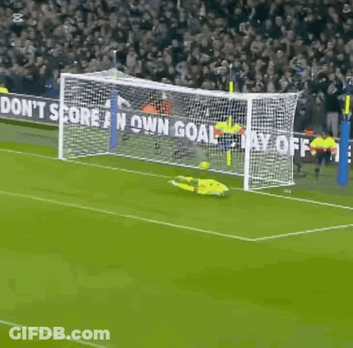 Soccer Player Number 1 Hugging Another Player GIF