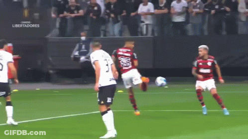 Soccer Player Number 1 Kicking Ball GIF