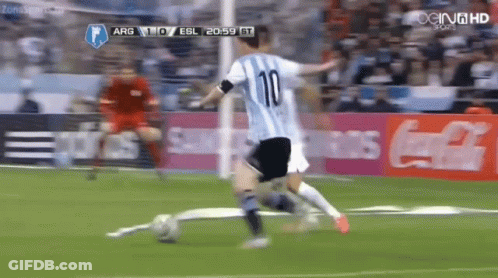 Soccer Player Number 10 GIF