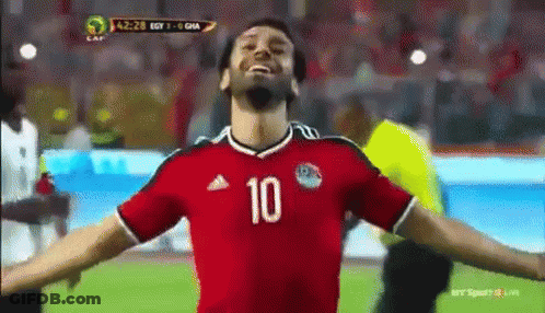Soccer Player Number 10 Celebrating GIF