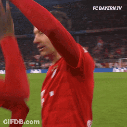 Soccer Player Number 10 Hugging Another Player GIF