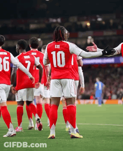 Soccer Player Number 10 GIF