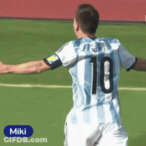 Soccer Player Number 10 On Back GIF