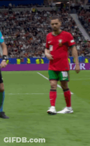 Soccer Player Number 10 On Field GIF