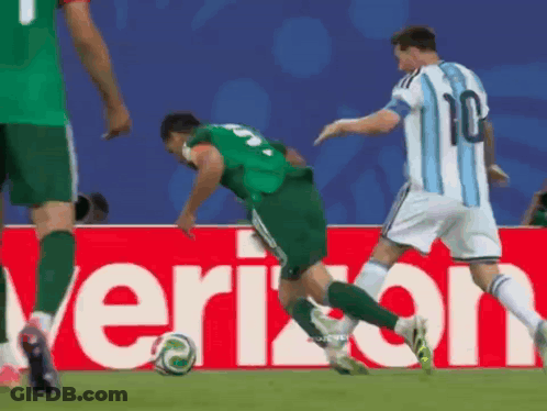 Soccer Player Number 10 On Jersey GIF