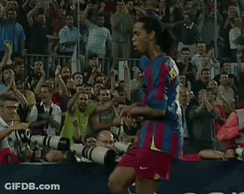 Soccer Player Number 10 Running GIF