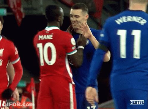 Soccer Player Number 10 Talking To Another GIF