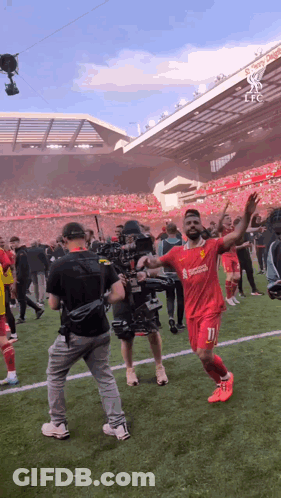 Soccer Player Number 11 GIF
