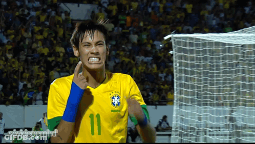Soccer Player Number 11 GIF