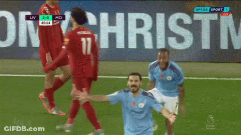 Soccer Player Number 11 Celebrating Goal GIF