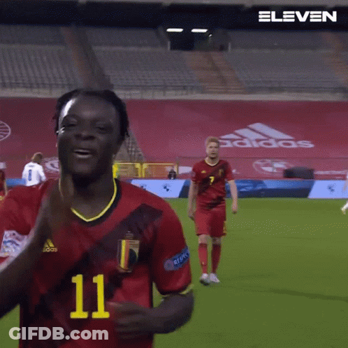 Soccer Player Number 11 GIF