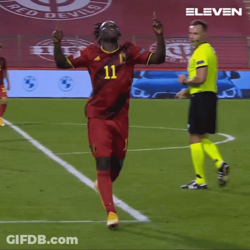 Soccer Player Number 11 GIF