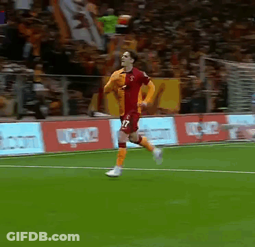 Soccer Player Number 12 Running GIF