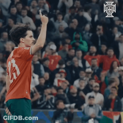 Soccer Player Number 13 Giving Middle Finger GIF