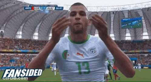 Soccer Player Number 13 With Fans GIF