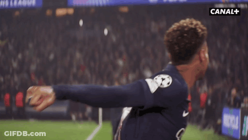 Soccer Player Number 14 GIF
