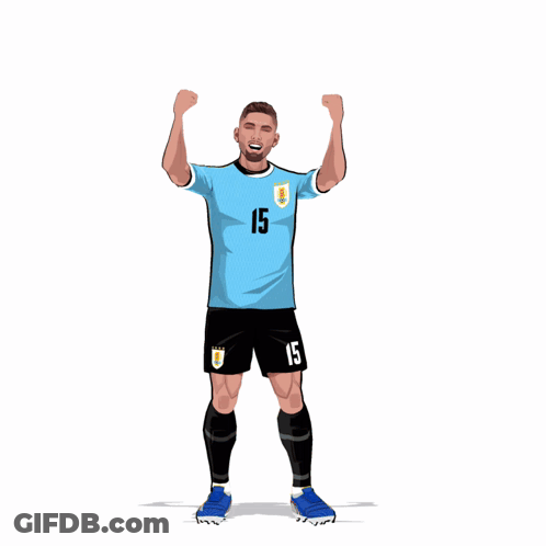Soccer Player Number 15 GIF