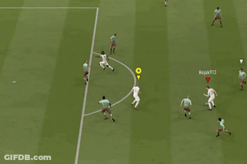 Soccer Player Number 15 GIF