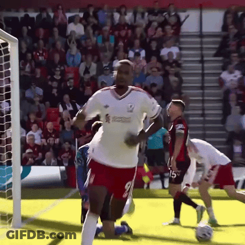 Soccer Player Number 15 Running Toward Ball GIF
