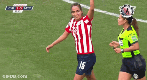 Soccer Player Number 15 GIF