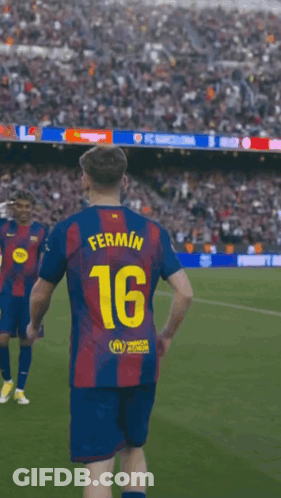 Soccer Player Number 16 GIF