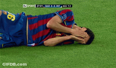 Soccer Player Number 16 Laying On Ground GIF