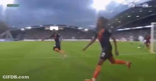 Soccer Player Number 17 GIF
