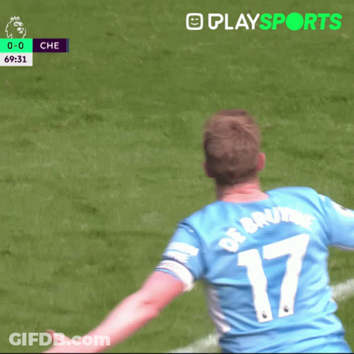 Soccer Player Number 17 On Jersey GIF