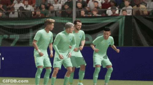 Soccer Player Number 17 Shirt GIF