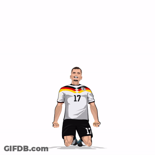 Soccer Player Number 17 GIF