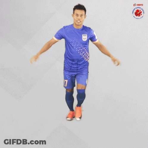 Soccer Player Number 17 GIF